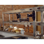 1 x Countertop Heated Passthrough - Twin Shelf with Individual Power Switches