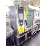 1 x Rational 10 Grid Electric Combi Oven - Includes Stand - Electric 3 Phase