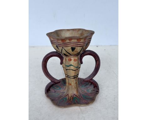 Arts & crafts wardle ware candle stick