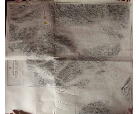 THREE MAPS OF 'DREDGING THE CLYDE'
in original case, marked 'CN No 22 Hopper Barge'