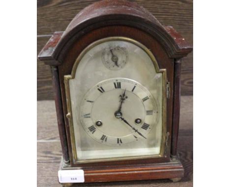1920'S MAHOGANY MANTEL CLOCK