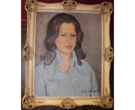 ENID CRAWFORD 
PORTRAIT OF A GIRL
OIL
