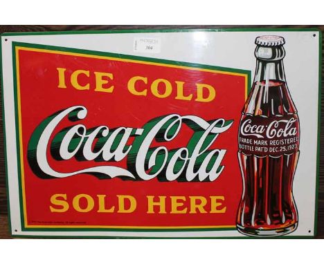 VINTAGE COCA COLA SIGN
