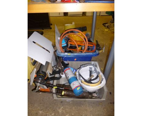 A QUANTITY OF TOOLS, including a Dry Zone damp course gun and refills