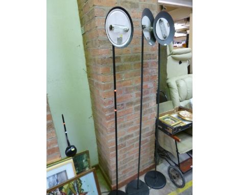 THREE UPRIGHT STANDARD LAMPS, and a table lamp (4)