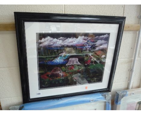 MICHAEL GODARD, Caddy Shack, a signed Limited Edition print, 293/395, 39cm x 49cm 
