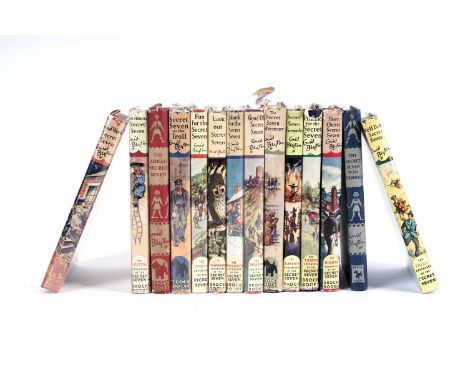 A collection of Enid Blyton’s The Secret Seven, Volumes 2-8 and 10-15, 8vo., cloth, most with dust jackets, comprising: Secre