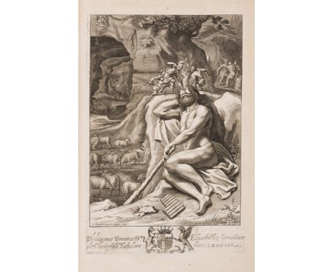 Homer. Homer his Odysses, Translated, Adorn'd with Sculpture, and Illustrated with Annotations by John Ogilby, engraved front