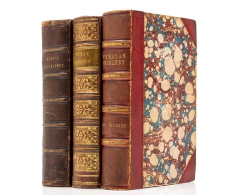 Dickens (Charles) Bleak House, bound from parts, engraved frontispiece, title and 38 plates by Hablot K. Browne, contemporary