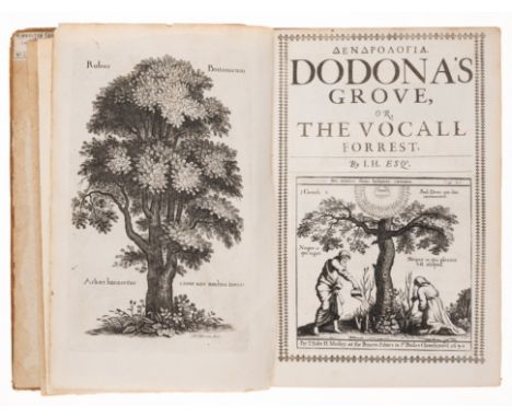 Howell (James) Dendrologia [graece]. Dodona's Grove, or, the Vocall Forrest, first edition, engraved frontispiece, title with