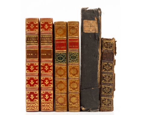 Europe.- Richardson (Robert) Travels along the Mediterranean, and parts adjacent, 2 vol., first edition,&nbsp;6 lithographs, 