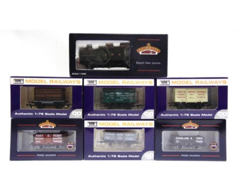 [OO GAUGE]. A MISCELLANEOUS COLLECTION  comprising a Bachmann No.32-075A, G.W.R. Class 56xx 0-6-2 tank locomotive, 6600, gree