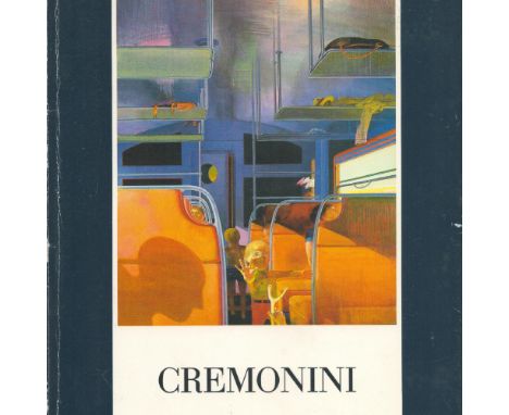 Leonardo Cremonini Paintings and Watercolours 1975 1986 Text by Umberto Eco 1987 First Edition Softback Book published by Cla