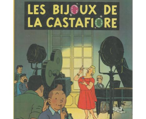 Les Adventures De Tintin Les Bijoux De La Castafiore by Herge (the jewels of the castafiore) 1983 First Edition Hardback Book