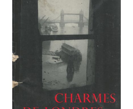 Charmes De Londres by Jacques Prevert 1952 First edition Softback Book published by Editions Clairefontaine some ageing loose