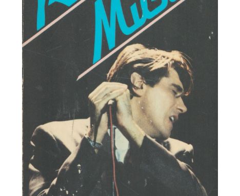 Roxy Music by Johnny Rogan 1982 First Edition Softback Book published by The Paperback Division of W H Allen and Co Ltd some 