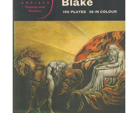 William Blake by Kathleen Raine 1970 First Edition Softback Book published by Thames and Hudson some ageing good condition. S