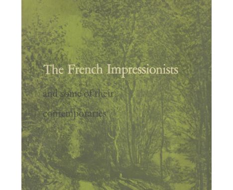 The French Impressionists And Some of Their Contemporaries 1963 First Edition Softback Book published by Wildenstein and Co L