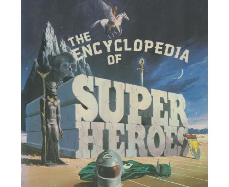 The Encyclopaedia of Superheroes by Jeff Rovin 1985 First Edition Softback Book published by Facts on File Publications some 