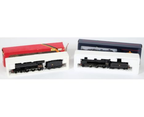 Bachmann, a 2-6-0 locomotive No 31862 with six wheel tender in BR black livery: a 4-6-0 locomotive No 7476 with six wheel ten