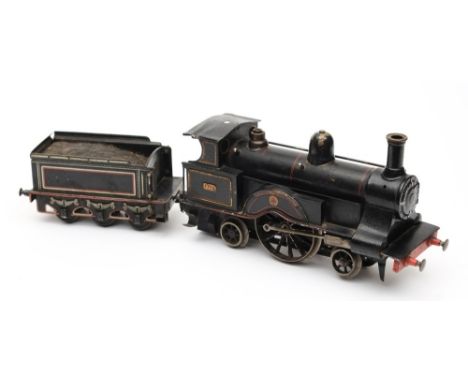 Carette for Bassett-Lowke- a gauge I 2-2-2  Ramsbottom Configuration live steam locomotive and tender 'Lady of The Lake': No.