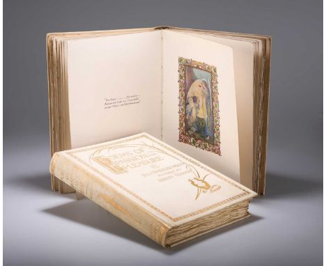 TWO BOOKS comprising Poems of Passion and Pleasure, by Ella Wheeler Wilcox, illustrated by Dudley Tennant and signed by both,