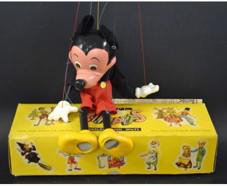 A Pelham puppet, Disney's Mickey Mouse, boxed