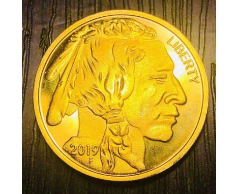 United States 2019 Indian Liberty Gold Coin Small Coin.Please note that this item has not been appraised, so please consider 