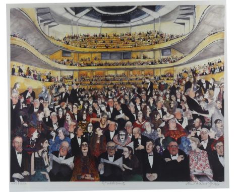 Sue McCartney-Snape, print, Glyndebourne II, signed in pencil, from an edition of 1,250 copies, image 48cm x 59cm, framedGood