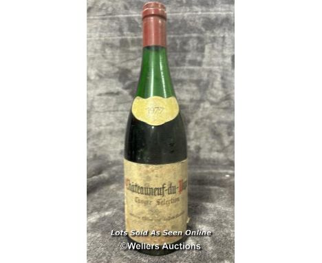Vintage 1977 Châteauneuf-du-Pape, 700ml / AN42 