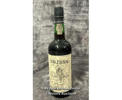 Don Pavral Fine Vintage Character Port, 70cl, 20% vol / AN42 