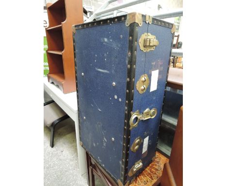 A vintage travel trunk 