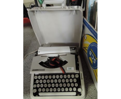 A vintage Hermes Typewriter The Rocket model