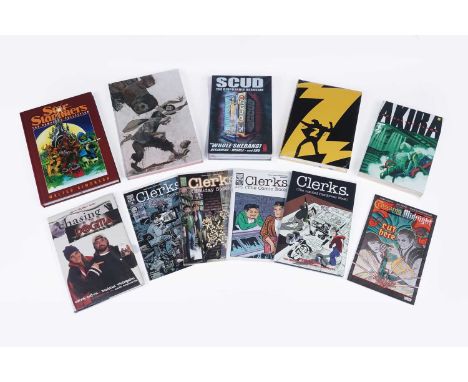 Graphic novels by independent publishers, titles include: Walt Simonson’s Star Slammers: The Complete Collection, Zombies vs 