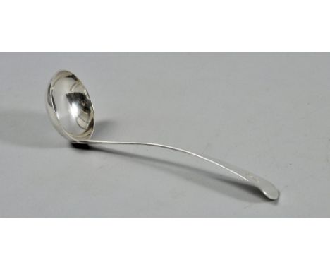 A George III sauce ladle, Chester 1798, 6"l. 