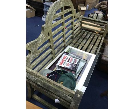 TEAK GARDEN BENCH