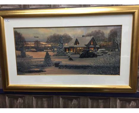 LIMITED EDITION GICLEE ON CANVAS PRINT BY WILLIAM S PHILLIPS,titled 'If Only in my Dreams', signed and numbered 27/250 in ink