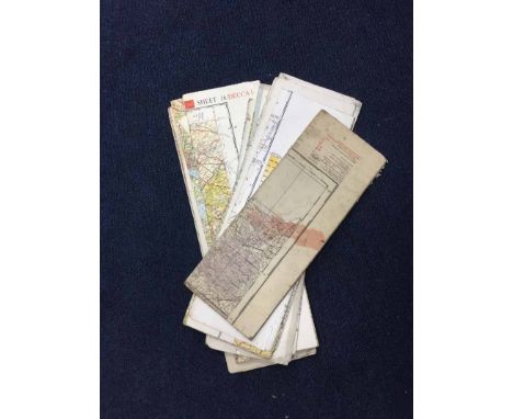 LARGE LOT OF DECLASSIFIED MILITARY ORDNANCE SURVEY MAPSalong with some military marine charts and popular edition ordnance su