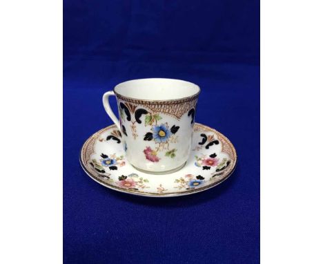 QUEEN'S CHINA PART TEA SERVICEwith extras; along with a Crown Staffordshire part tea service of 12 side plates, 10 cups, 11 s