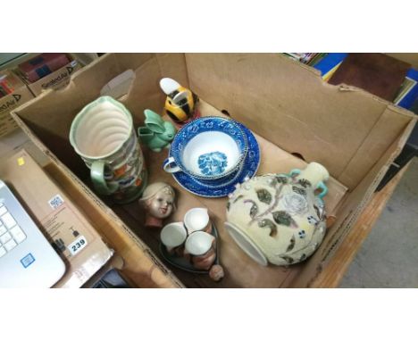 Crown Ducal, Goebel egg cups, jumbo tea cup etc.