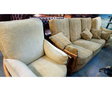 An Ercol 'Renaissance' three piece suite