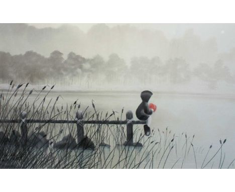 After Mackenzie Thorpe (b.1956)''Still waters''Signed and numbered 12/125, giclee print sold together with the certificate of