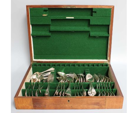 A Collection of Assorted Silver and Silver Plate, the silver including teaspoons and condiment items, the silver plate includ