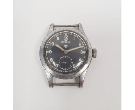 Dirty Dozen WWII wristwatch, LemoniaCondition ReportLight surface scratches to metal and dial glass. Wear and loss to the sil