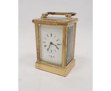 20th century five-glass carriage clock&nbsp;retailed by Fish Brothers London