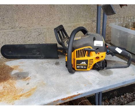 Mcculloch Mac 738 petrol chainsaw