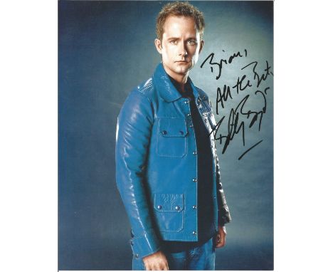 Billy Boyd 10x8 signed colour photo dedicated to Brian. Scottish actor and musician. He played Peregrin Pippin Took in Peter 