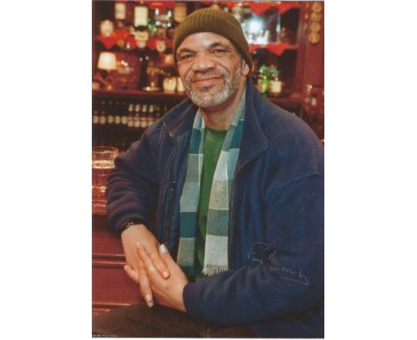 Paul Barber signed 7x5 colour photo. English actor from Liverpool. In a career spanning more than 30 years, he is best known 