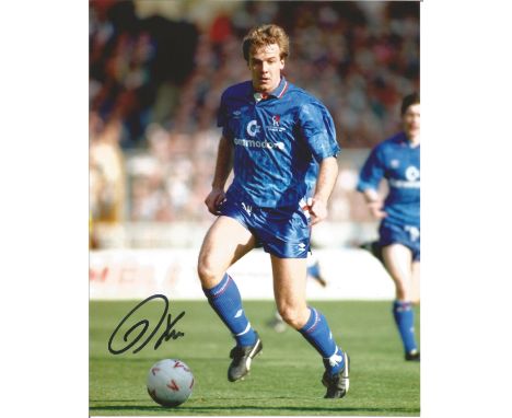Football Kerry Dixon 10x8 signed colour photo playing for Chelsea. Kerry Michael Dixon (born 24 July 1961, in Luton) is an En