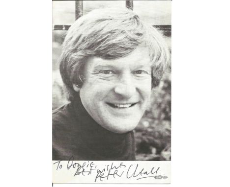 Peter Cleall signed 6x4 b/w photo. is an actors' agent and former actor who is probably best known for playing wise-cracking 